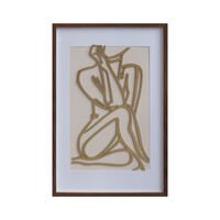 Lady I 3D canvas-taulu 40x60 cm